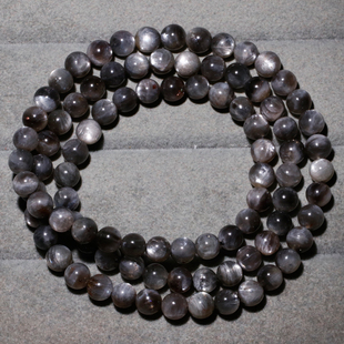 天然星辉骨干长石三圈手链猫眼金沙日光石饰品水晶一物一图手串女