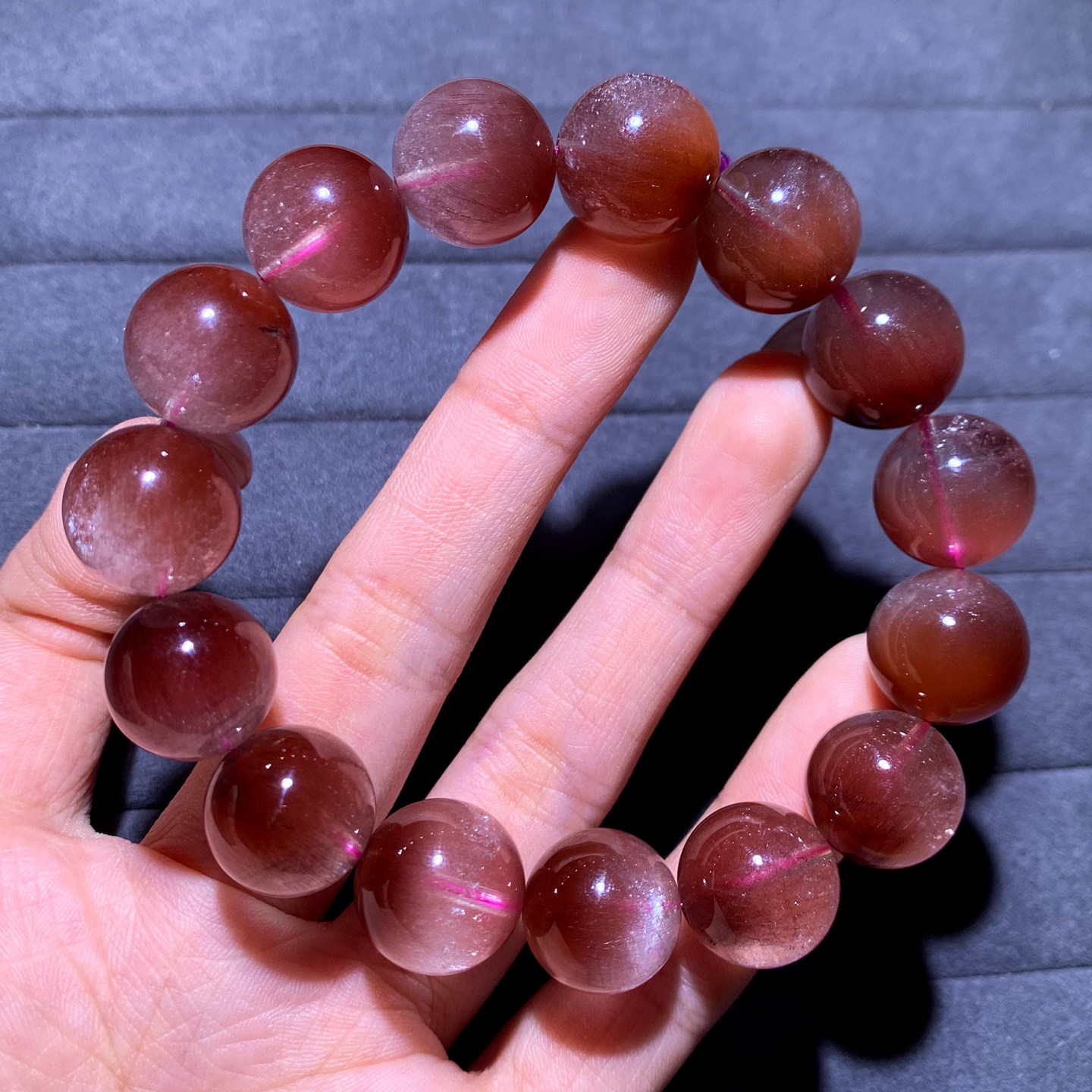 天然冰透顺发粉紫兔毛单圈手链绒发水晶手串配饰男女生送礼物情侣,饰品/流行首饰/时尚饰品新,手链,淘宝优惠券,粉丝福利购,淘宝优惠卷