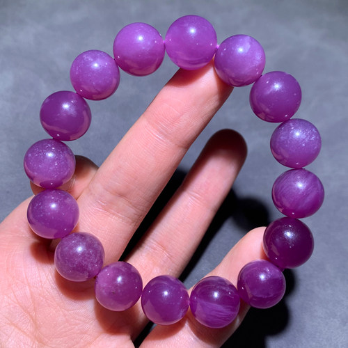 天然紫云母手链女款手串饰品送女