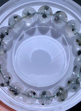 天然绿海胆手链礼物情侣款配饰女