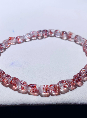 天然透体毒液超级七随形手链饰品