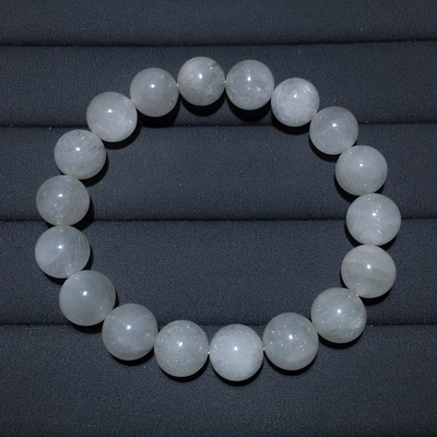 天然顺发白兔毛手链猫眼冰透水晶