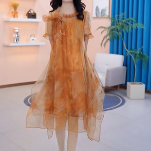 连衣裙2026新款女夏季十三行今年流行爆款气质妈妈减龄轻奢高级感