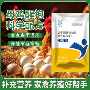 母鸡醒抱剂母禽抱窝添加剂醒抱灵科学配方营养补充100g