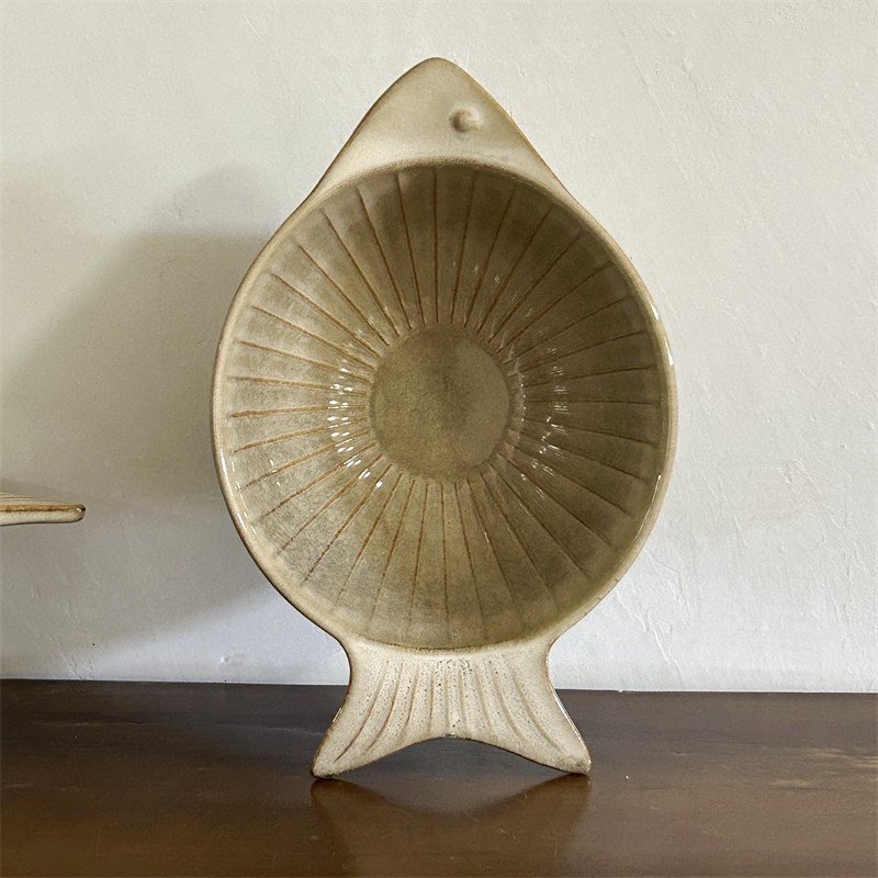 【造型独特的碗】复古有个性深海鱼形碗家用陶瓷饭碗创意点心碗,餐饮具,碗,淘宝优惠券,粉丝福利购,淘宝优惠卷