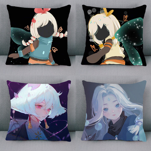 光遇Sky白鸟平菇雨妈午睡枕公仔二次元 女生睡觉学生屁垫毛绒抱枕