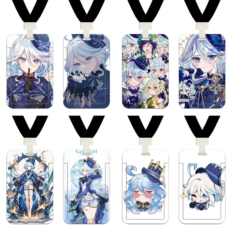 原神芙卡洛斯水神芙宁娜银行卡身份证件公交会员卡饭卡信用卡卡套