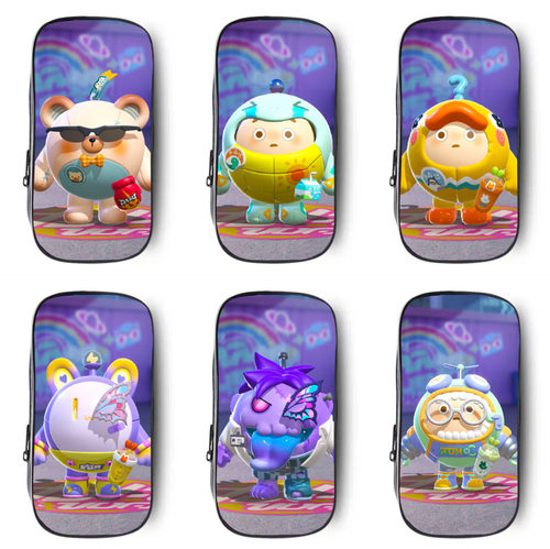 蛋仔派对动漫大容量文具盒初中小学生笔袋男孩子铅笔盒女生笔袋