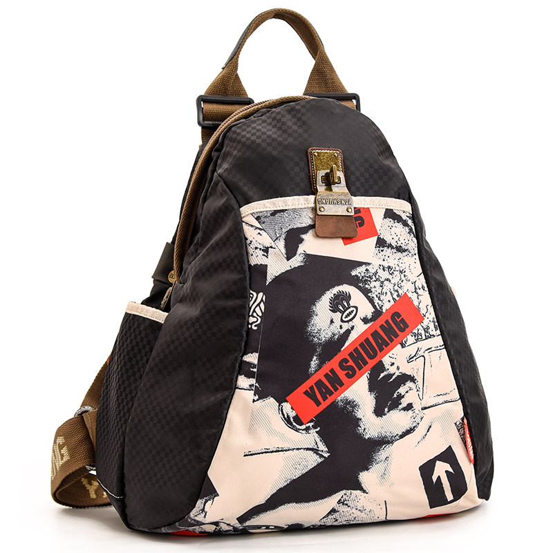 简约牛津布双肩包女正品阎双防水旅行包包女包时尚书包大背包百搭