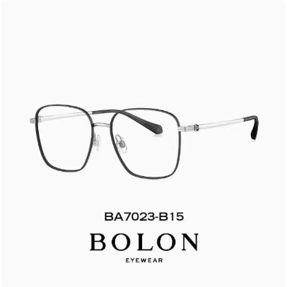 BOLON暴龙近视眼镜框24新品BA7023修颜小脸镜架女轻盈钛框配度数