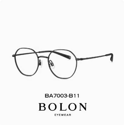 BOLON暴龙眼镜框24新品BA7003近视镜架钛框复古轻质百搭可配镜女