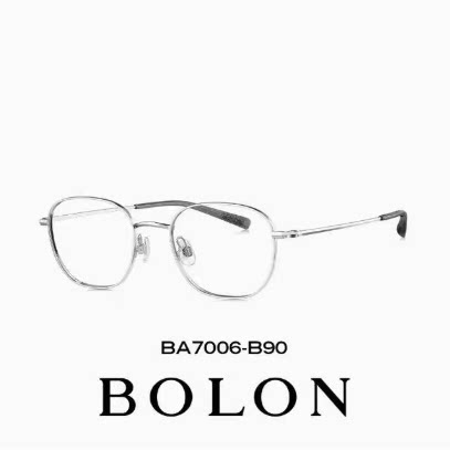 BOLON暴龙近视眼镜框25新品BA7006素颜镜架可配度数男钛架细框女