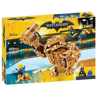 超级英雄蝙蝠侠泥面人 中国积木玩具10632 泥巴袭击70904儿童拼装