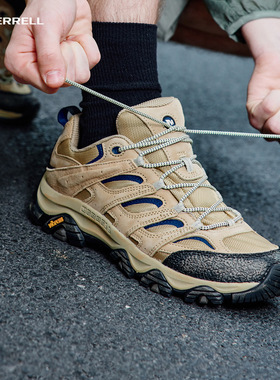 MERRELL迈乐MOAB 3 | Khakis登山徒步鞋男女防滑耐磨户外运动鞋