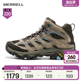 MID GTX防水透气登山鞋 情侣MOAB3 MERRELL迈乐户外运动徒步鞋 男女