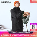 MERRELL迈乐户外运动三合一冲锋衣男女登山徒步保暖抓绒软壳外套