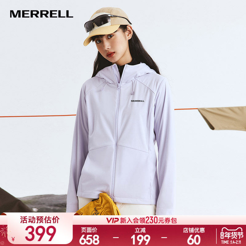 MERRELL迈乐防风软壳外套男女户外运动连帽上衣登山徒步多彩情侣,户外/登山/野营/旅行用品,软壳衣,淘宝优惠券,粉丝福利购,淘宝优惠卷