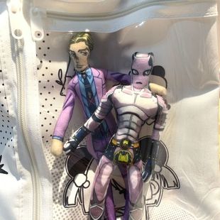 jojo奇妙冒险抽象吉良吉影杀手皇后玩偶老鼠干铁丝动娃娃周边礼物