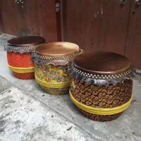 Wake -Up Lion Drum 18 -INCH Lion Dance Dance Brum Head Crowd Skin Drum Drum Foshan Lion Drum Drum Drum Drum Drum Dragon Boat Drum 16 16
