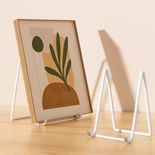 桌面相框支架托奖牌证书展示架底座支撑立式玻璃照片平板托架摆台