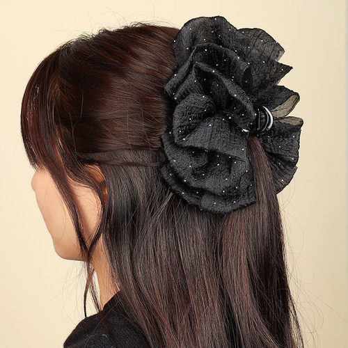 diy可拆换发饰鲨鱼夹女发夹