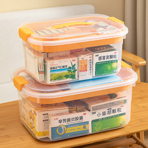药箱家庭装大容量药品药物收纳盒
