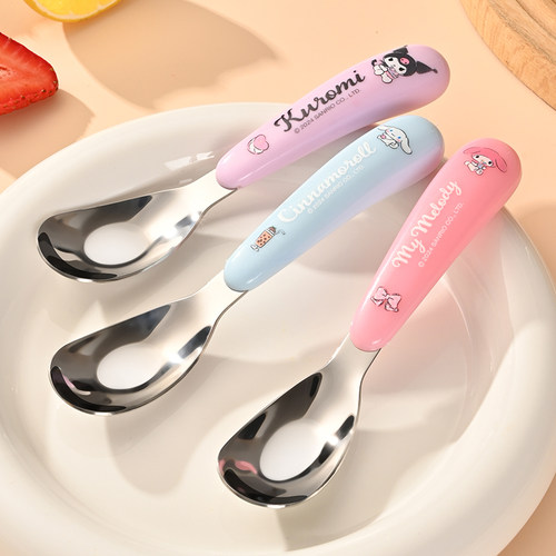 【正品授权】304元宝勺吃饭勺子