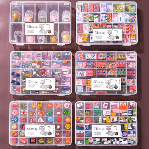 迷你扭蛋盲盒微缩玩具模型盒子