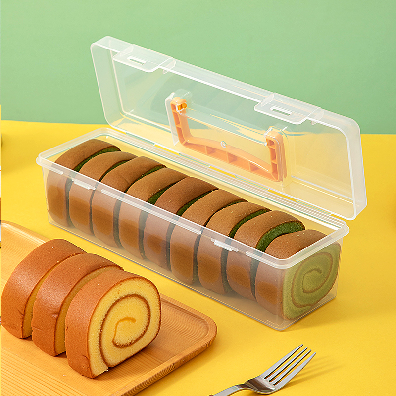 蛋糕卷收纳食品级透明包装保鲜盒
