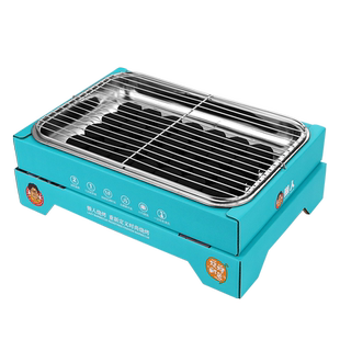 一次性烧烤炉家用户外碳烤炉烤肉架炭野外烧烤工具用品小型烧烤架