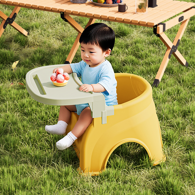 户外儿童餐凳婴儿凳子便携式野餐露营野餐椅宝宝矮凳点心桌小椅子