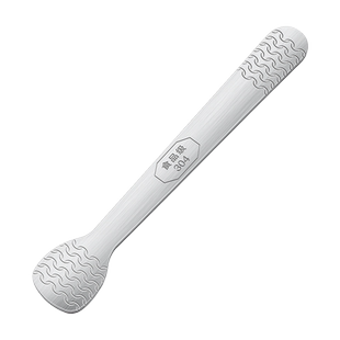 挑馅勺304不锈钢包饺子挖馅勺馄饨水饺工具馅料搅拌勺子馅挑神器m