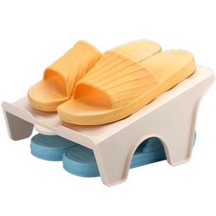 鞋架鞋托双层鞋托架分隔层鞋柜收纳架收纳神器内置分层支架省空间