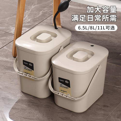 茶水桶废茶渣桶茶台带盖茶具配件