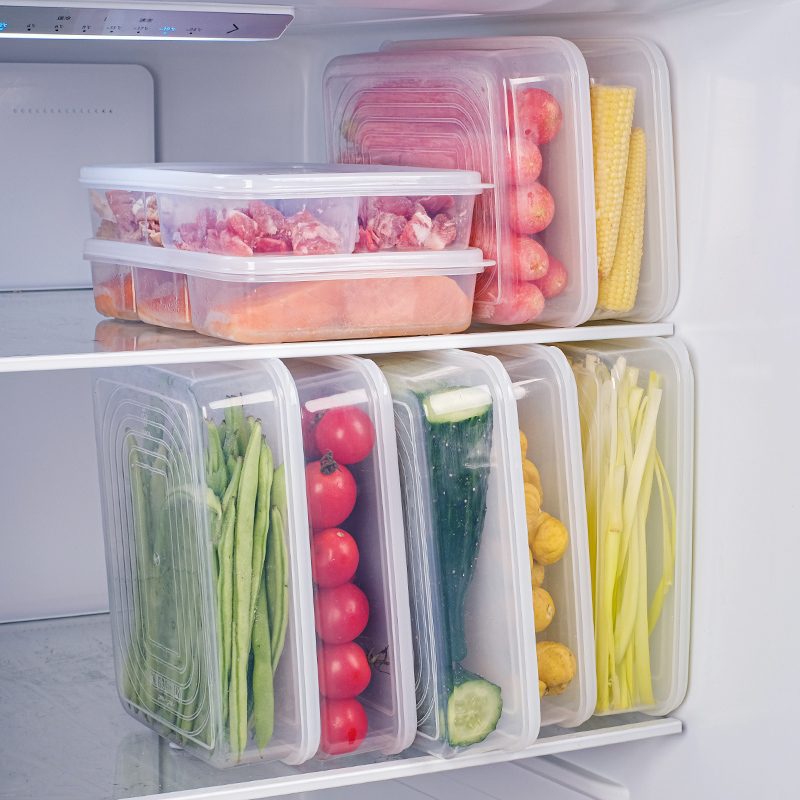 冰箱收纳盒整理盒分格食品级冷冻专用蔬菜水果保鲜盒子分装盒鸡蛋