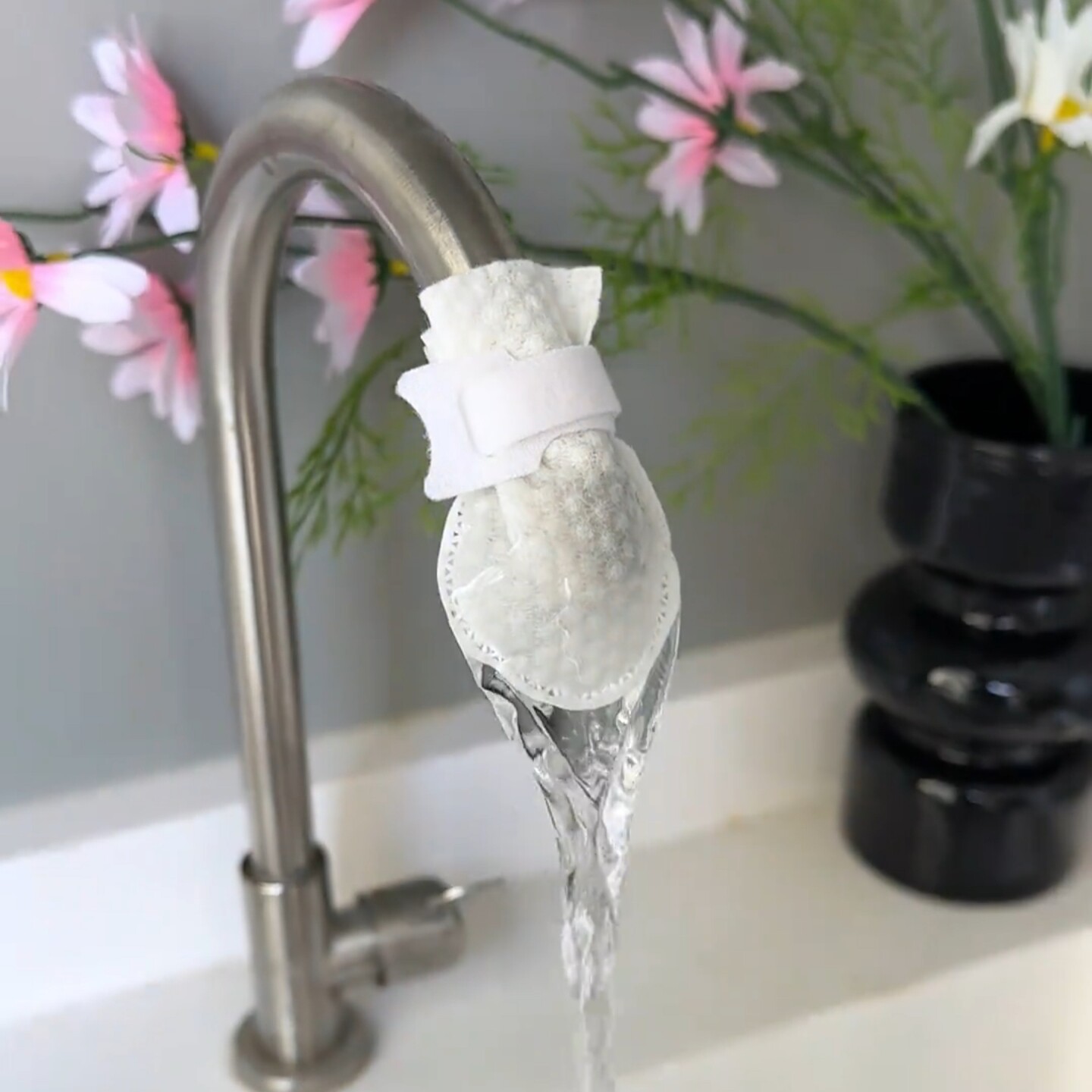 水龙头过滤袋家用自来水出水口过滤袋食品级厨房龙头用防溅滤袋