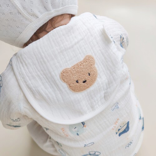 夏季A类全棉婴幼儿吸汗隔汗巾