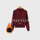 口袋拉链上衣 德绒加绒加厚保暖卫衣女时尚 Valkyvia 悠悠奢品