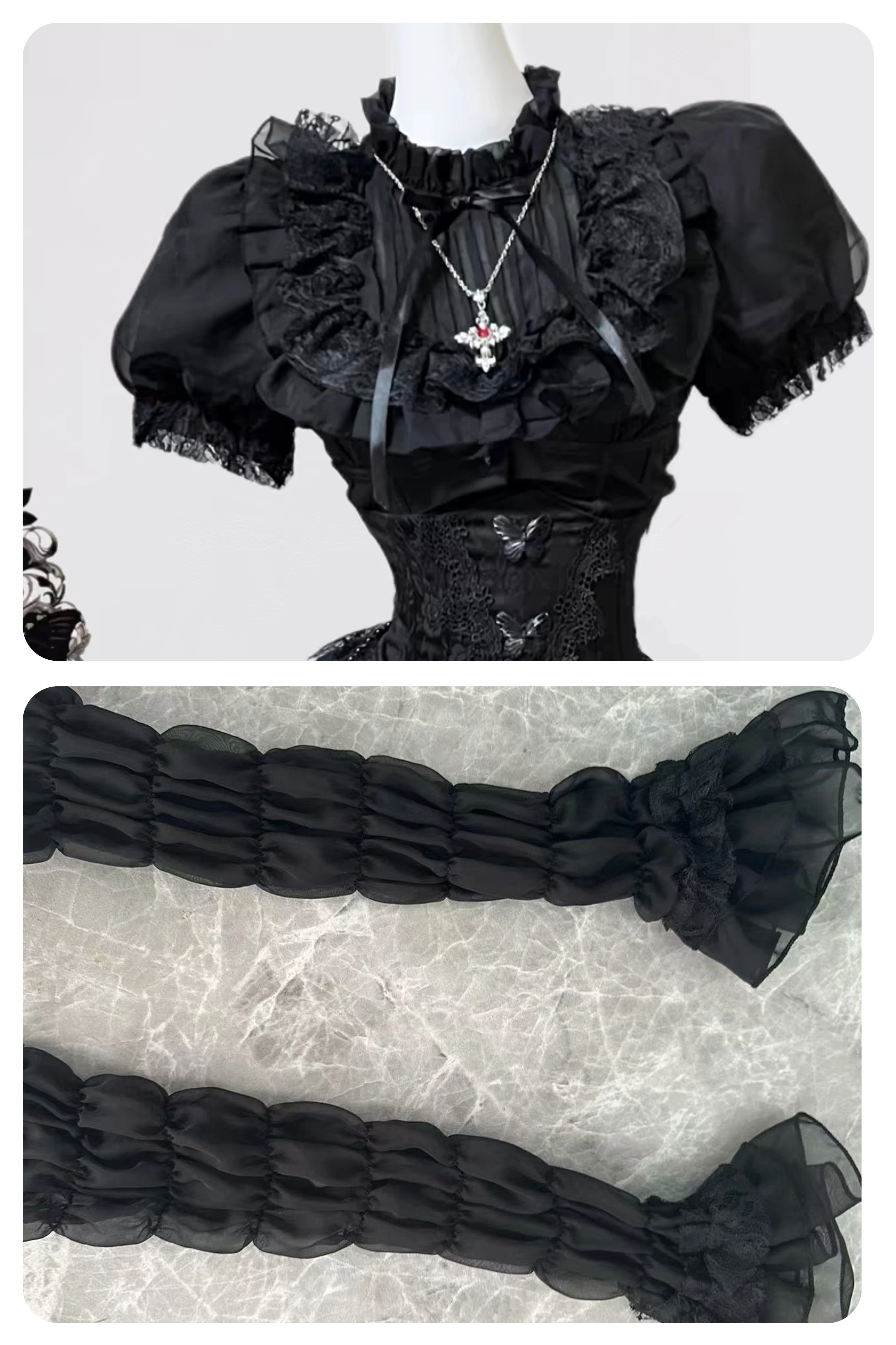 Кружевной бюстгальтер? Wait 'Lace brace, skirt, set' The input: