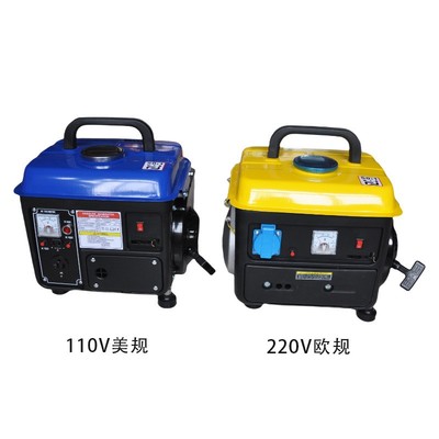 单相950W汽油发电机家用应急迷你