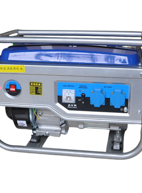 汽油发电机单相220V380V家用便携式小型应急电源3KW4KW5KW8KW10KW