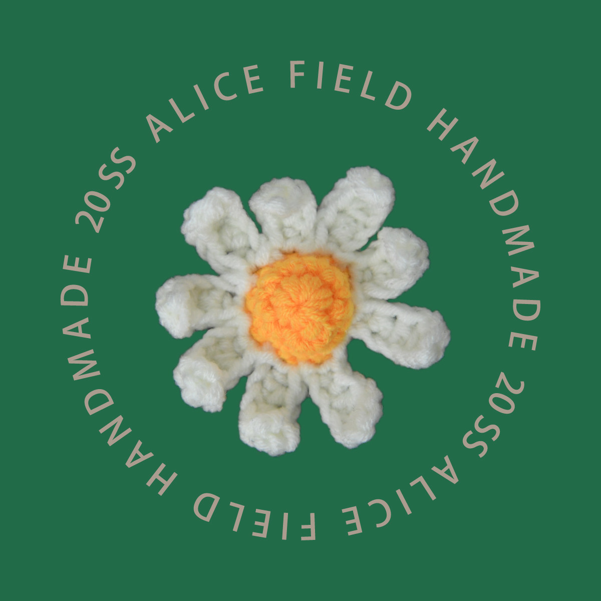 胸针毛线编织手工可爱装饰小花花