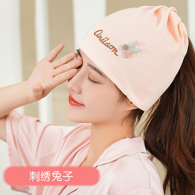 月子帽夏季薄款产后产妇包头巾发产妇帽