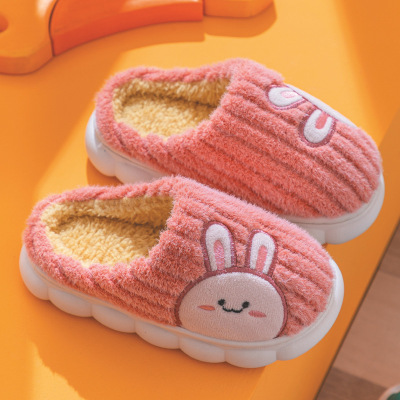 新款儿童棉拖鞋男童女童家居室内