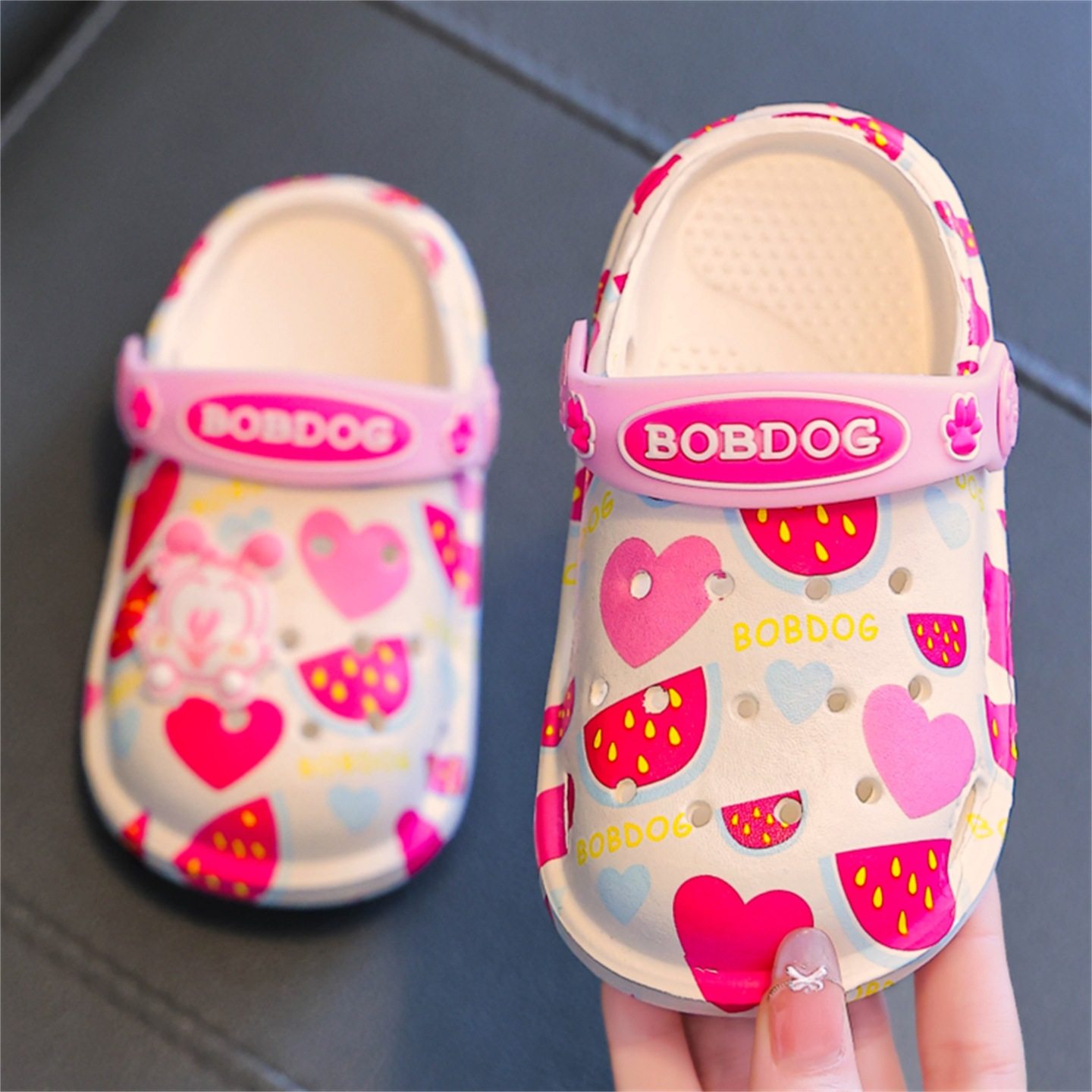 洞洞鞋夏凉拖鞋婴幼儿小童透气卡通沙滩鞋巴布豆宝宝可爱防滑休闲,童鞋/婴儿鞋/亲子鞋,儿童洞洞鞋,淘宝优惠券,粉丝福利购,淘宝优惠卷