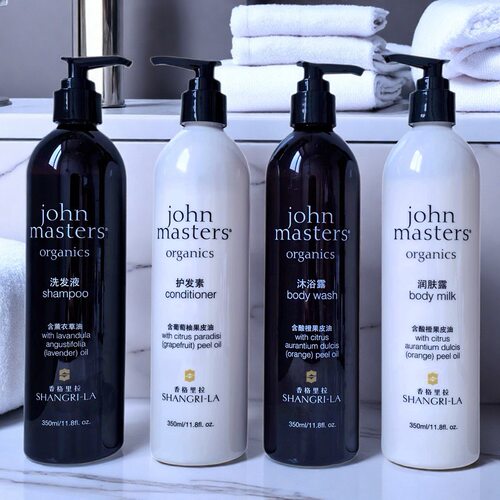 香格里拉酒店洗护套装350ML