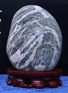 正宗泰山石敢当天然原石招財补角客厅靠山石家居室内泰山石头摆件