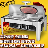 Binzhi Buffy Furnace Feanse Staine Steel Buffet Pursace Основанная отель Коммерческий страховой страховой завтрак печь визуальная силовая отопление печи