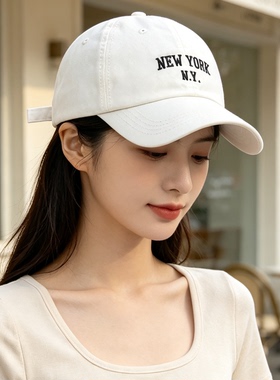 女款大头围显脸小大檐鸭舌帽
