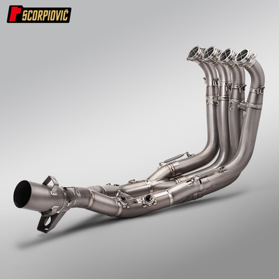 摩托车排气管全段改装 适用于S1000XR钛合金分体前段尾段20-26年